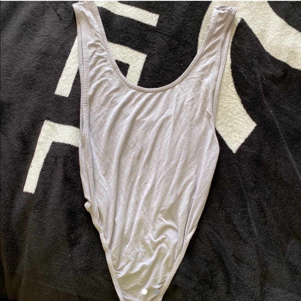 Gray Bodysuit